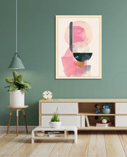 Pink Abstract Totem