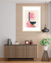 Pink Abstract Totem
