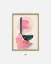 Pink Abstract Totem