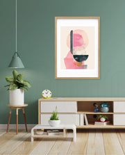 Pink Abstract Totem