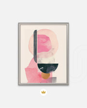 Pink Abstract Totem