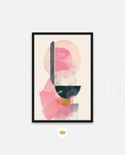 Pink Abstract Totem