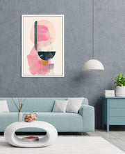 Pink Abstract Totem