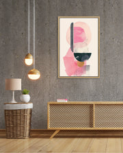 Pink Abstract Totem