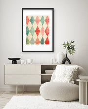 Pastel Harlequin Pattern