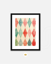 Pastel Harlequin Pattern