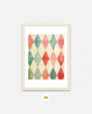 Pastel Harlequin Pattern