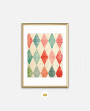 Pastel Harlequin Pattern