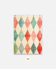 Pastel Harlequin Pattern
