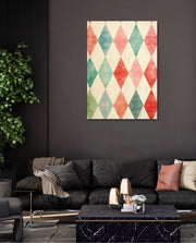 Pastel Harlequin Pattern