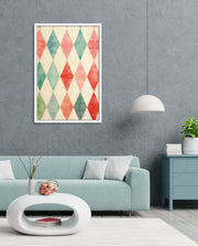Pastel Harlequin Pattern