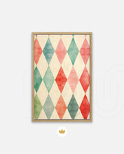 Pastel Harlequin Pattern