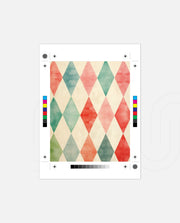Pastel Harlequin Pattern