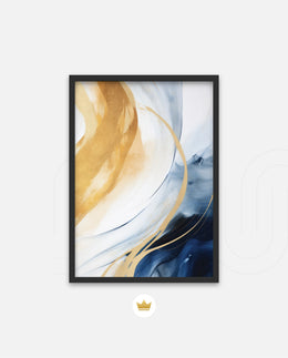 Luxe Golden Swirls