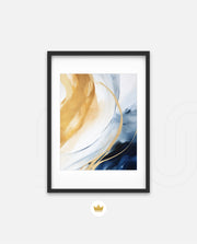 Luxe Golden Swirls