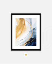 Luxe Golden Swirls