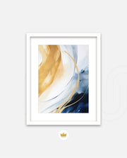 Luxe Golden Swirls