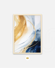 Luxe Golden Swirls