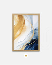 Luxe Golden Swirls