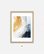 Luxe Golden Swirls