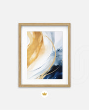 Luxe Golden Swirls