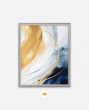 Luxe Golden Swirls