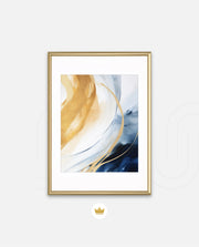 Luxe Golden Swirls