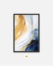 Luxe Golden Swirls