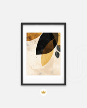 Golden Botanical Shadows