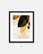 Golden Botanical Shadows