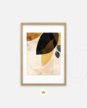 Golden Botanical Shadows