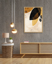 Golden Botanical Shadows