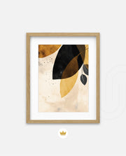 Golden Botanical Shadows