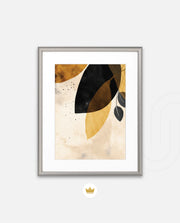 Golden Botanical Shadows