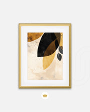 Golden Botanical Shadows