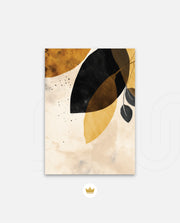 Golden Botanical Shadows