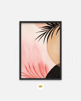 Tropical Golden Silhouette
