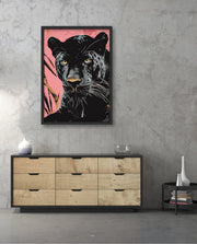 Midnight Panther Gaze