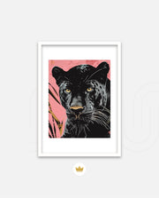 Midnight Panther Gaze