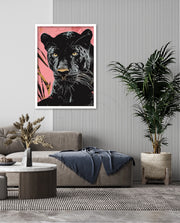 Midnight Panther Gaze