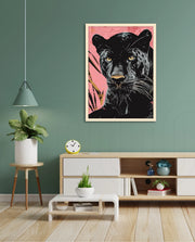 Midnight Panther Gaze
