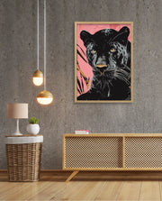 Midnight Panther Gaze