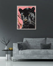Midnight Panther Gaze