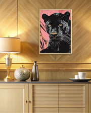 Midnight Panther Gaze