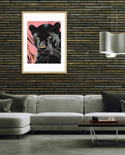 Midnight Panther Gaze