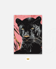 Midnight Panther Gaze