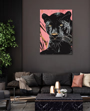 Midnight Panther Gaze