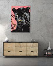 Midnight Panther Gaze
