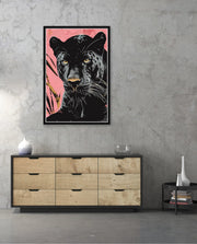 Midnight Panther Gaze