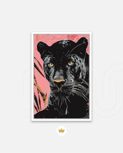 Midnight Panther Gaze